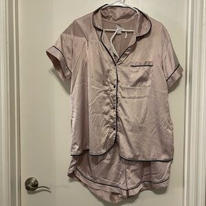 ✨5 for $15✨ Women's Satin Pajama Set - Pink